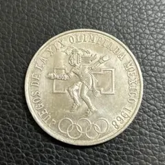 2026年最新】1968年メキシコオリンピック25ペソ銀貨の人気アイテム