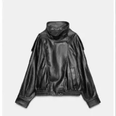 2026年最新】ザラ zara フェイクレザージャケットの人気アイテム