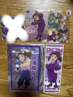 忍たま乱太郎 ナンジャタウン クリアシート 缶バッジ カード シール