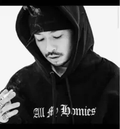 2026年最新】All My Homies Embroidery Hoodie【BLACK】の人気アイテム