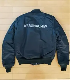 2026年最新】WIND AND SEA カラー：ブラック系 MA-1・フライト