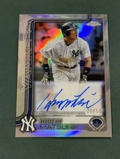 2026年最新】松井秀喜 直筆 toppsの人気アイテム - メルカリ