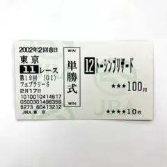 2026年最新】レア馬券の人気アイテム - メルカリ