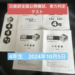 2026年最新】日能研 4年 実力判定テストの人気アイテム - メルカリ