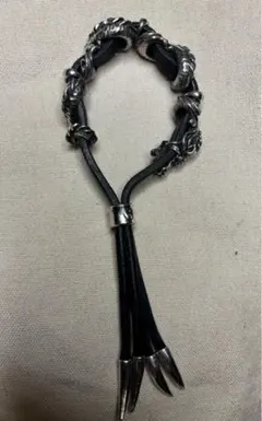 BULL BLOODのレザーシルバーブレスレッド ラルクhyde氏着用