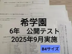 2026年最新】希学園 公開テスト 小3の人気アイテム - メルカリ