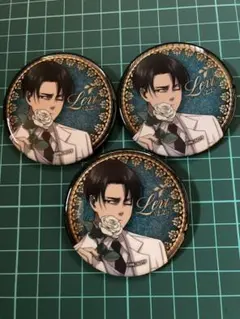 2026年最新】進撃の巨人 カラオケの鉄人 缶バッジ リヴァイの人気