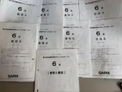 2026年最新】sapix 6年 理科の人気アイテム - メルカリ