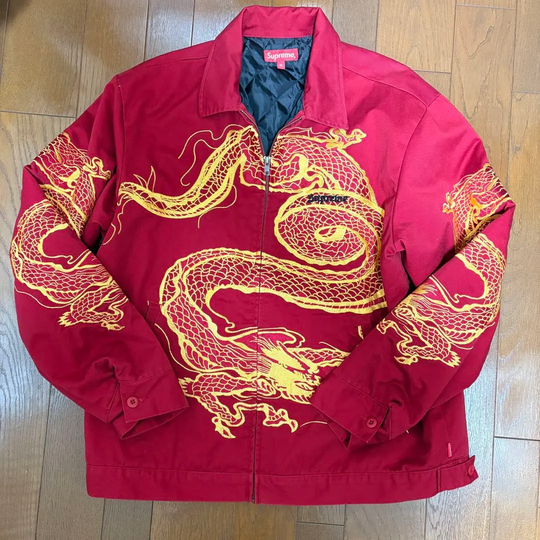 2026年最新】supreme ドラゴンワークジャケットの人気アイテム - メルカリ