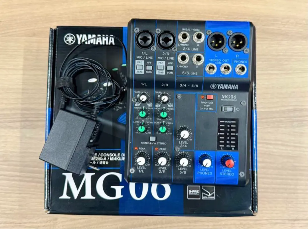 2026年最新】yamaha ヤマハ mg06 アナログミキサーの人気アイテム