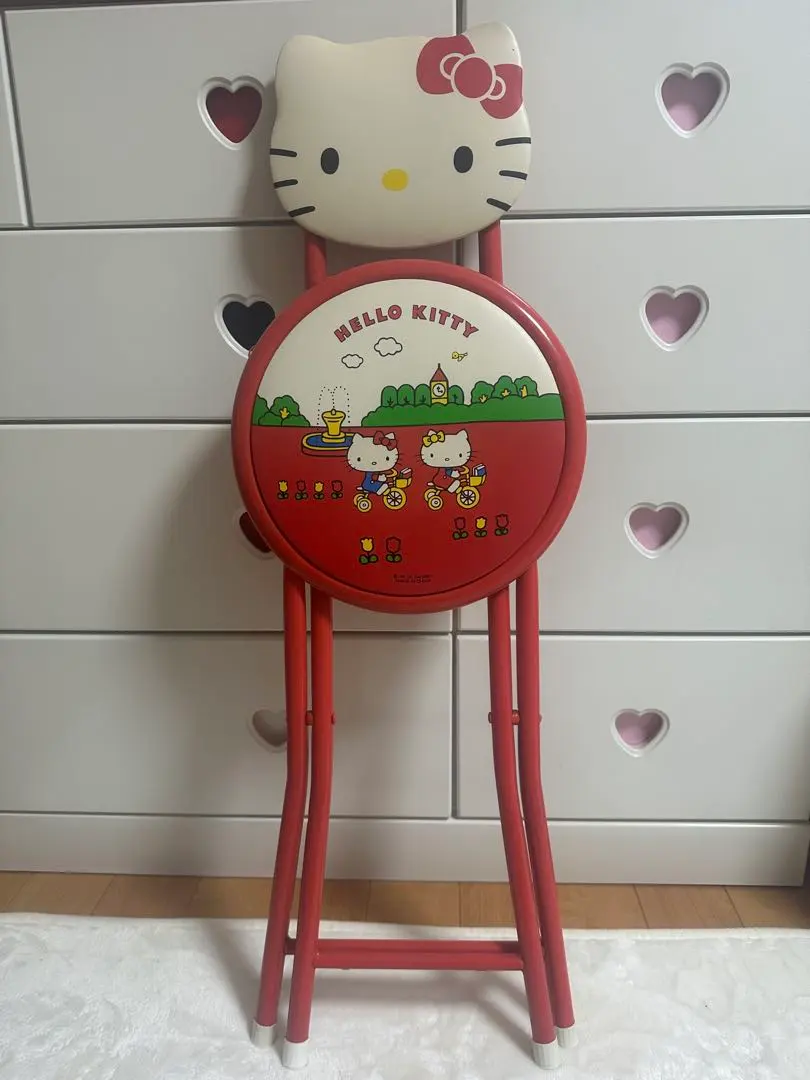 2026年最新】キティちゃん折り畳み椅子の人気アイテム - メルカリ