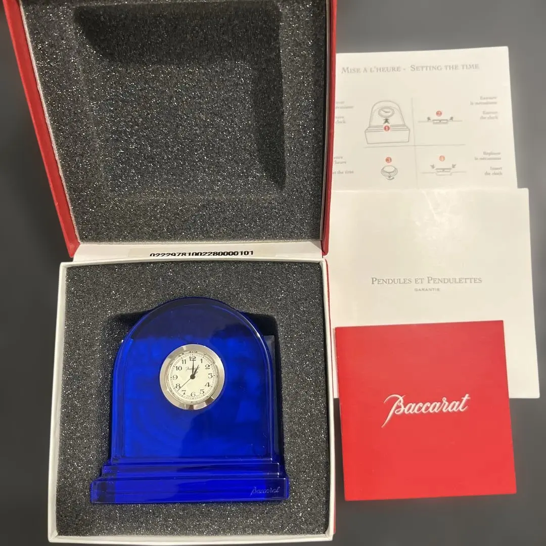 2026年最新】バカラ 置時計の人気アイテム - メルカリ