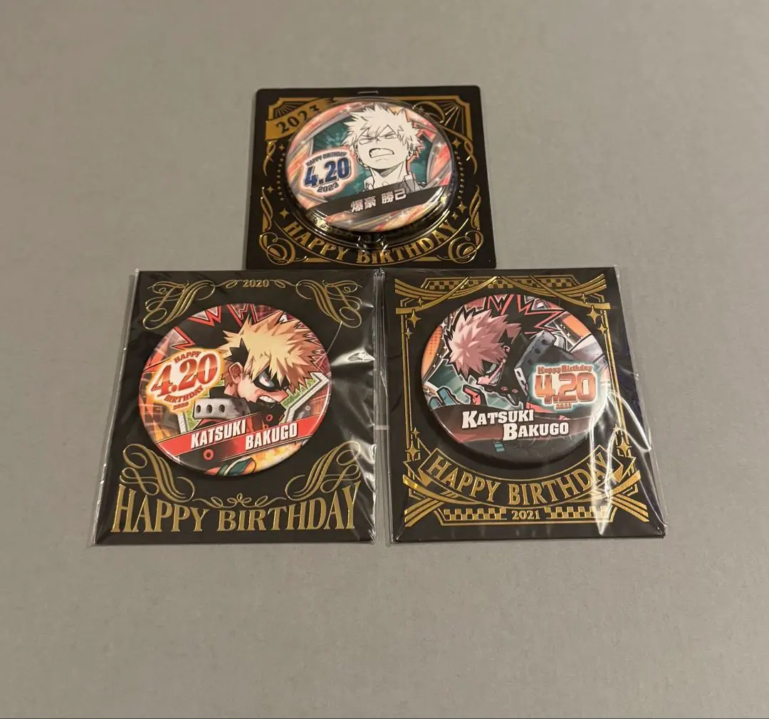 2026年最新】爆豪勝己 バースデー缶バッジ 2020の人気アイテム - メルカリ