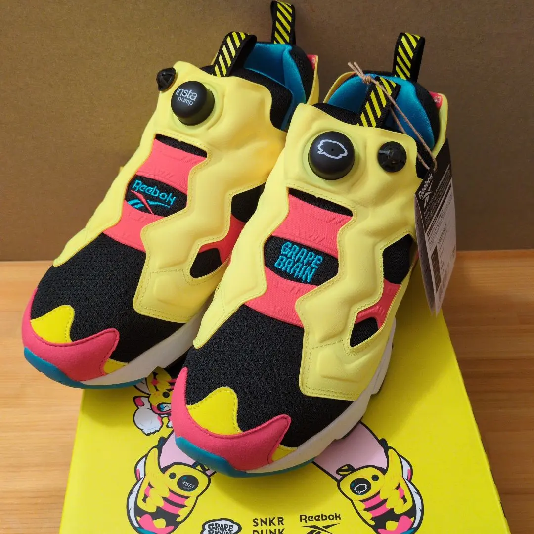 Reebok Pump Fury GRAPE BRAIN 26.5cm 無軟膠‐ Mercari 日本最大二手