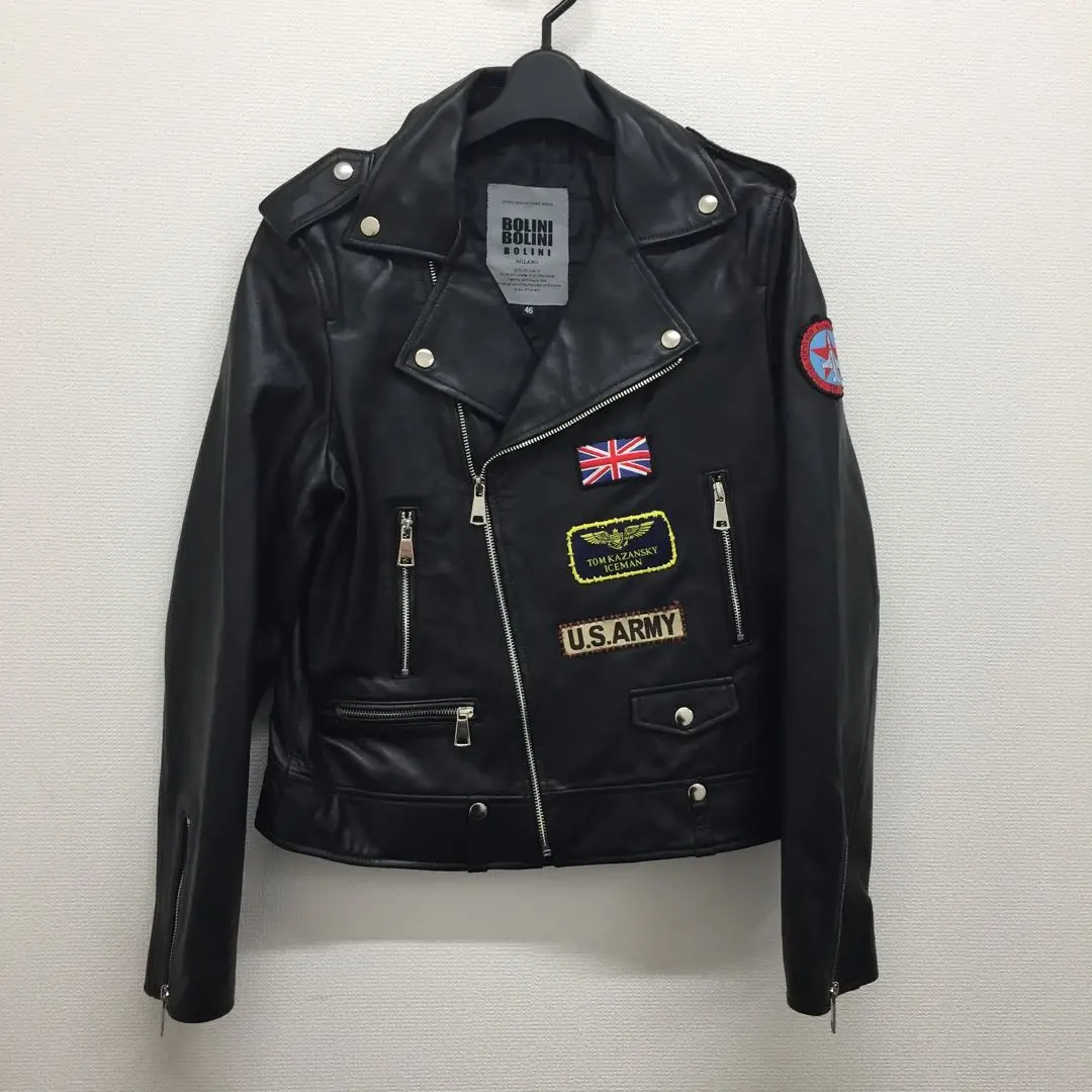 2026年最新】BOLLINI レザージャケット・ライダースの人気アイテム