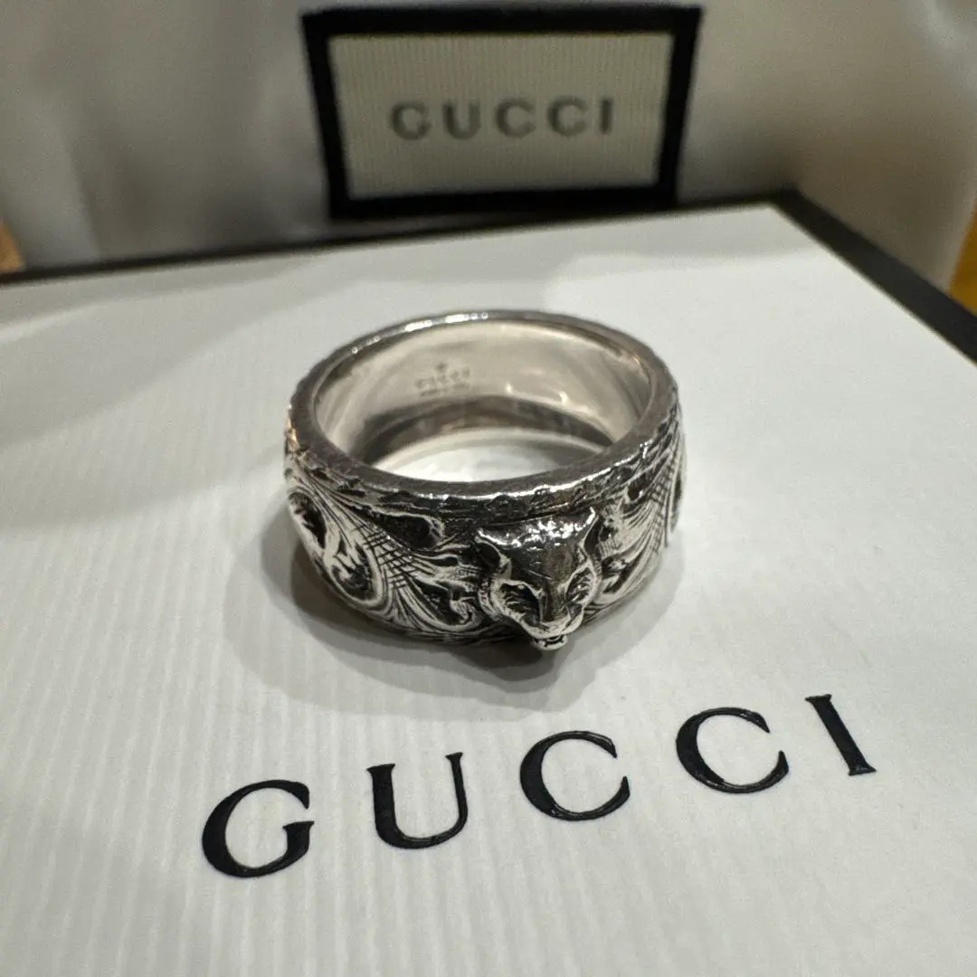 2026年最新】リング gucci キャットヘッドの人気アイテム - メルカリ