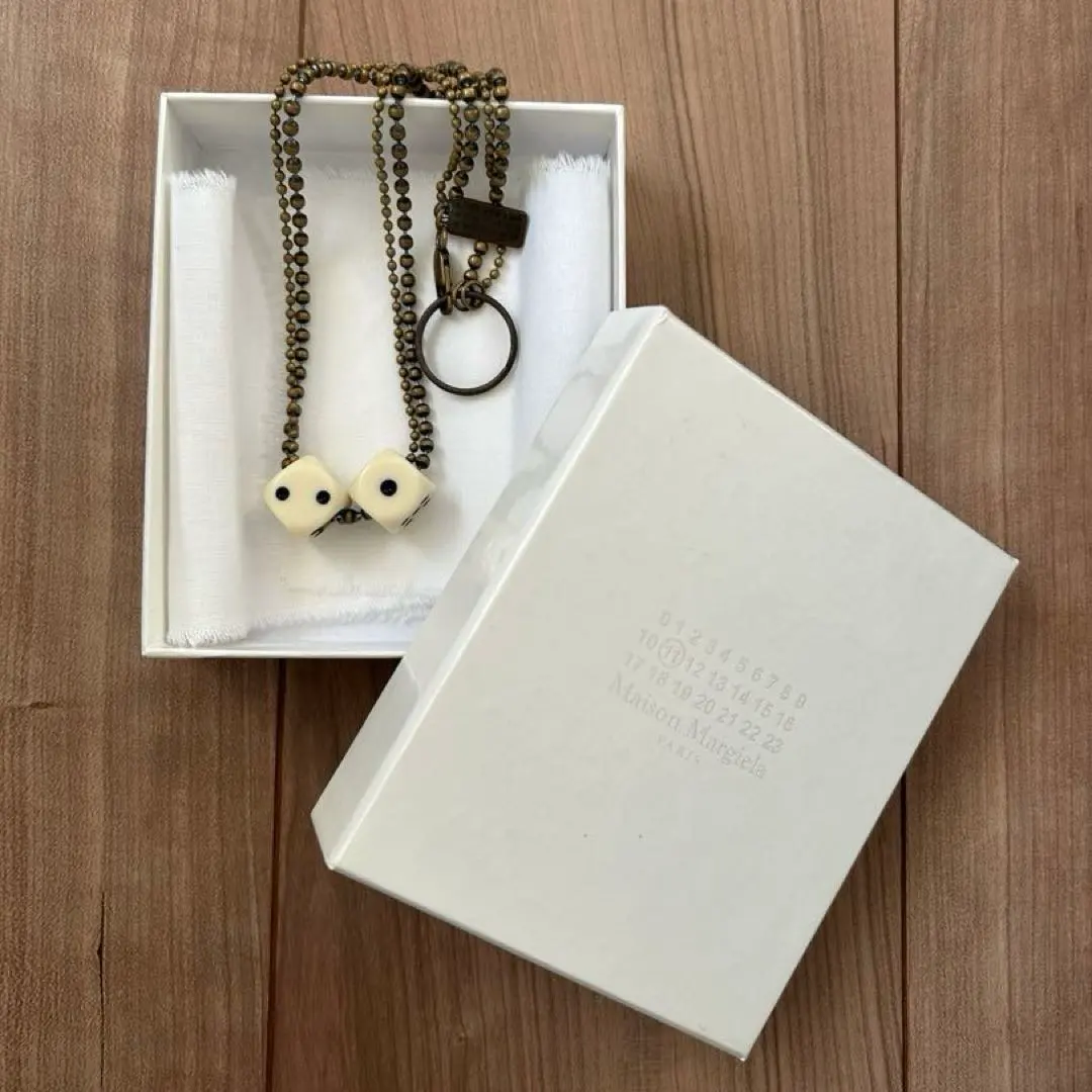 2026年最新】マルジェラ ダイスネックレスの人気アイテム - メルカリ