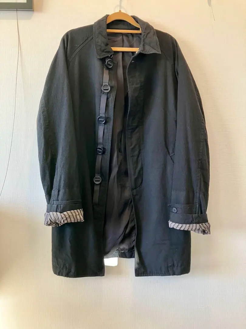 2026年最新】comme des garçons homme ウール縮絨 ステンカラーコート