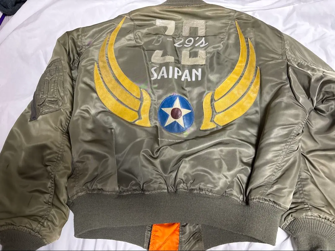 2026年最新】avirex ma 1 saipanの人気アイテム - メルカリ