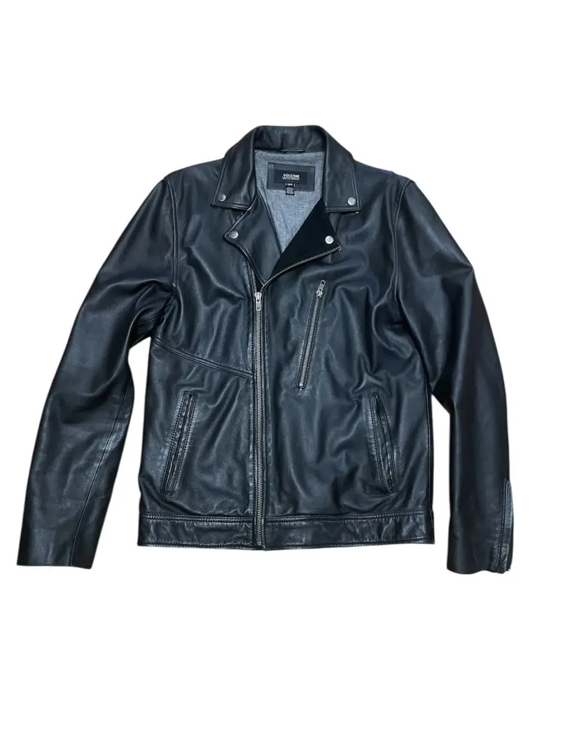 2026年最新】VOLCOM レザージャケット・ライダースの人気アイテム