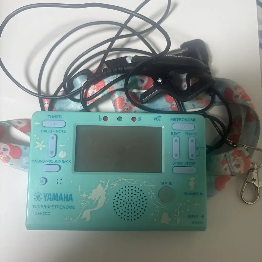2026年最新】YAMAHA チューナーメトロノーム ディズニー アリエル TDM