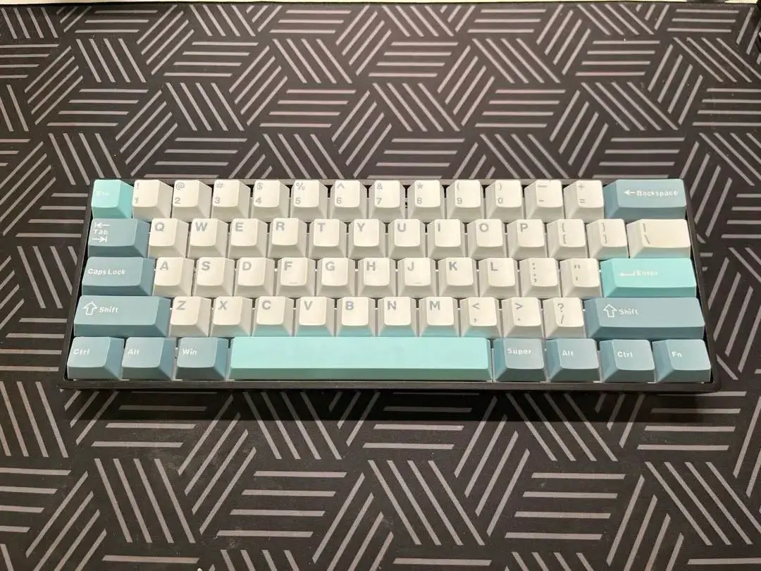 パテ+テープMOD SKYLOONG 自作キーボード