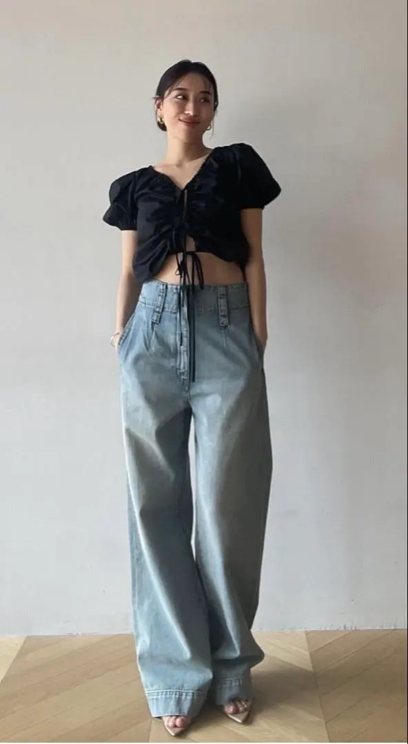 2026年最新】sea room lynn ハイウエストlooseデニムトラウザーの人気