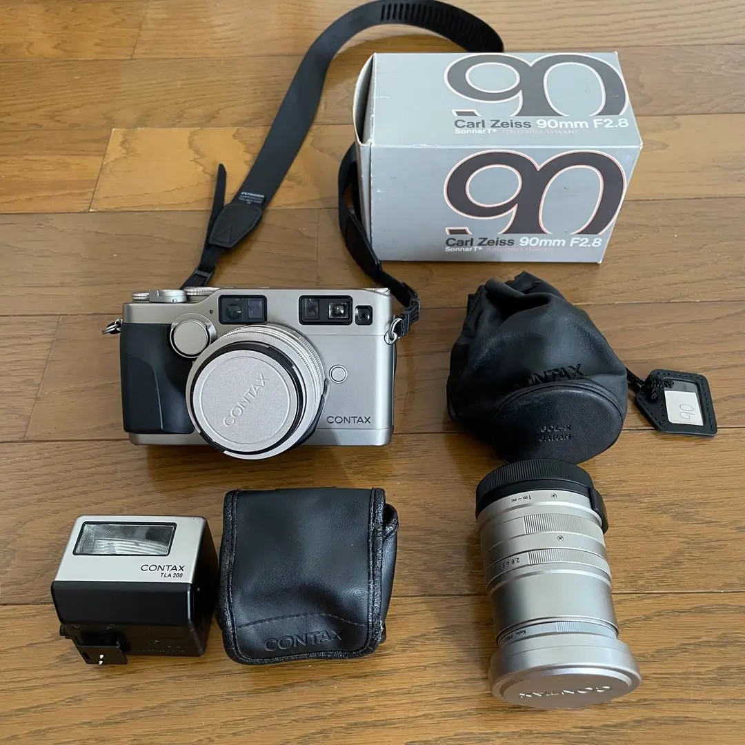 CONTAX G2 45mmF2・28mmF2.8 純正レンズセット