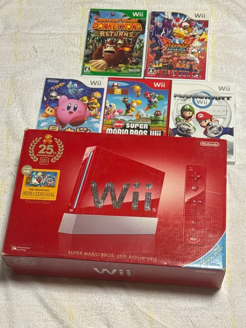 2026年最新】スーパーマリオ25周年 WII本体赤の人気アイテム - メルカリ