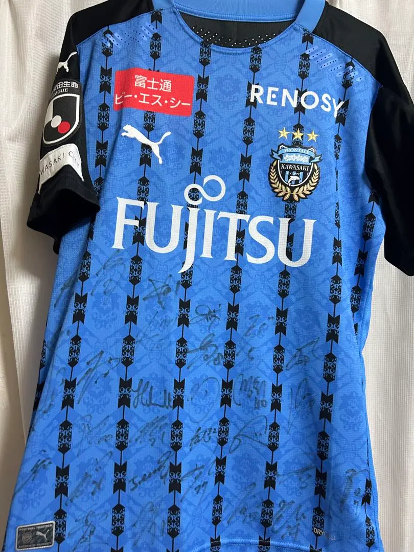 川崎フロンターレ旗手怜央海外移籍メモリアルユニフォーム新品タグ付き