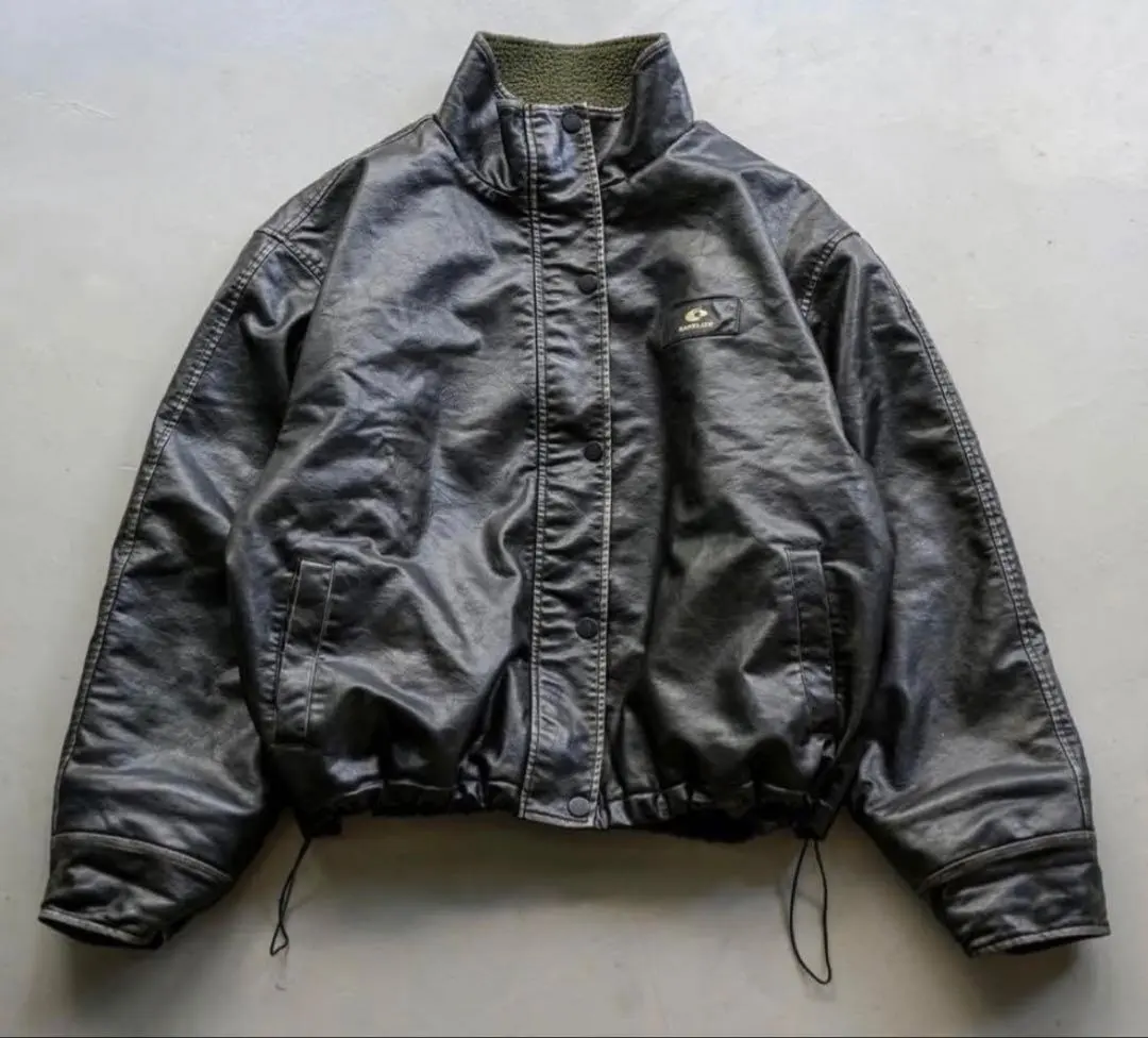 2026年最新】地底人 リバーシブルpuレザーフリースジャケットの人気