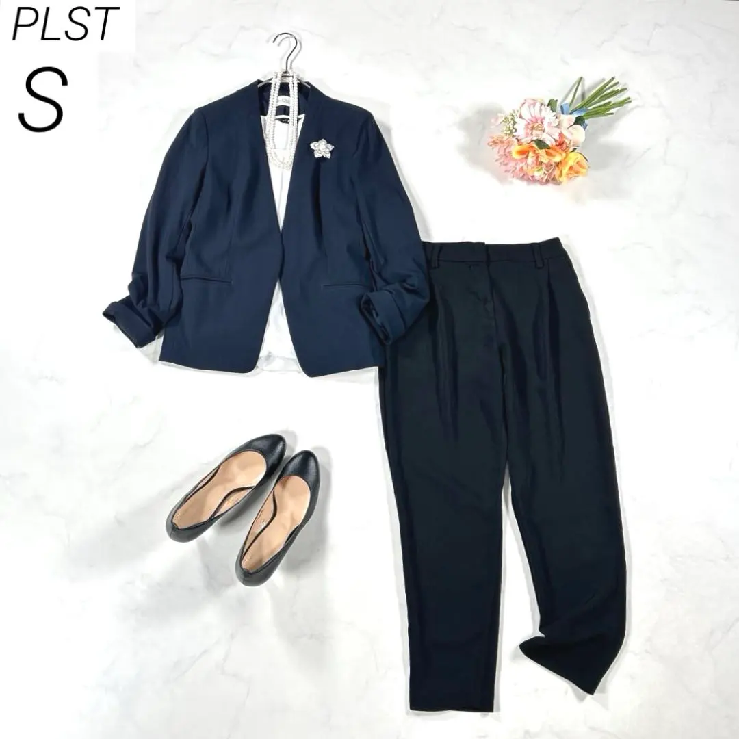2026年最新】PLST カラー：ネイビー系 パンツスーツ上下の人気アイテム