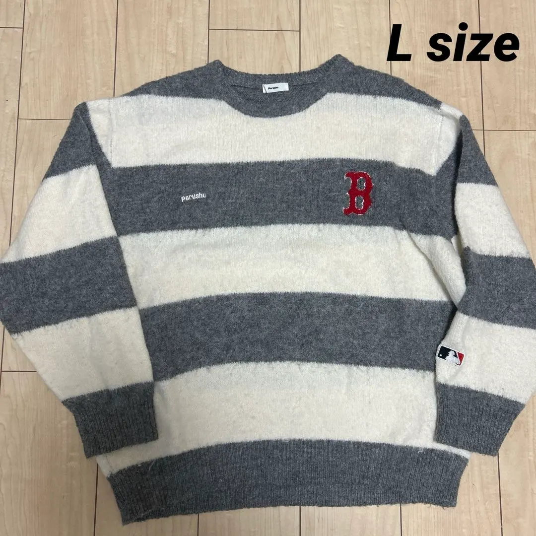 2026年最新】perushu × モヘアタッチボーダーニットの人気アイテム