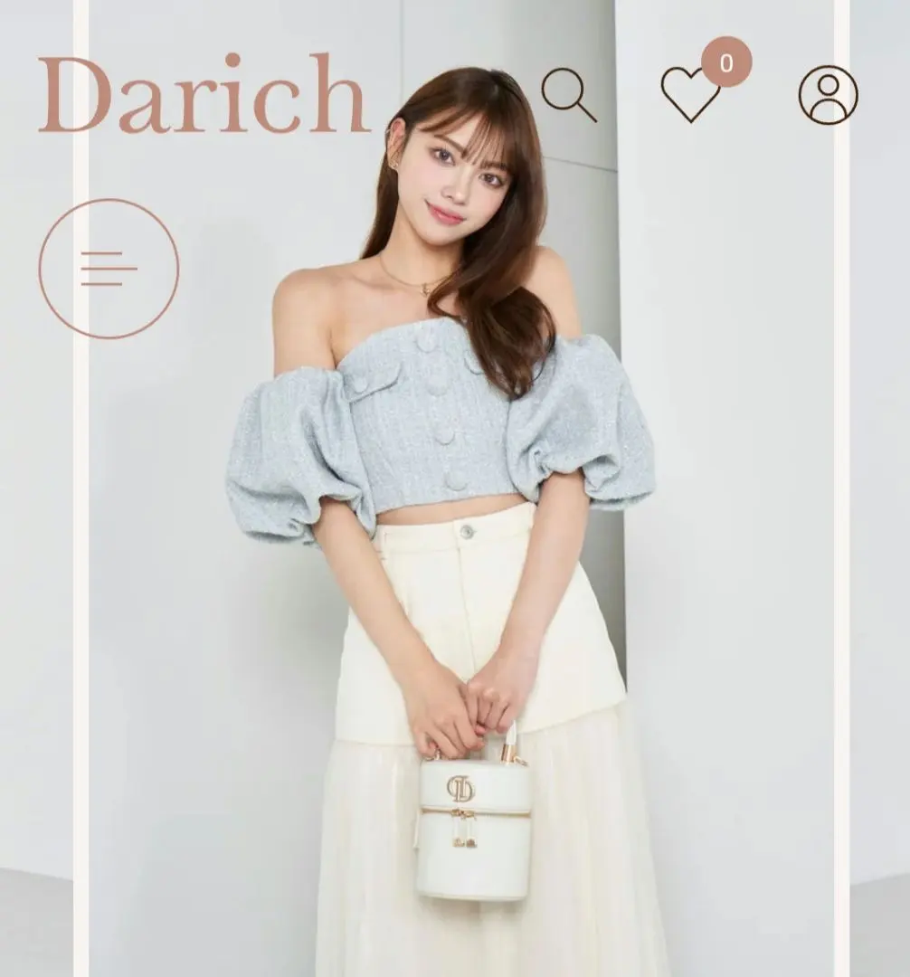 2026年最新】パフスリーブオフショルツイードトップスの人気アイテム