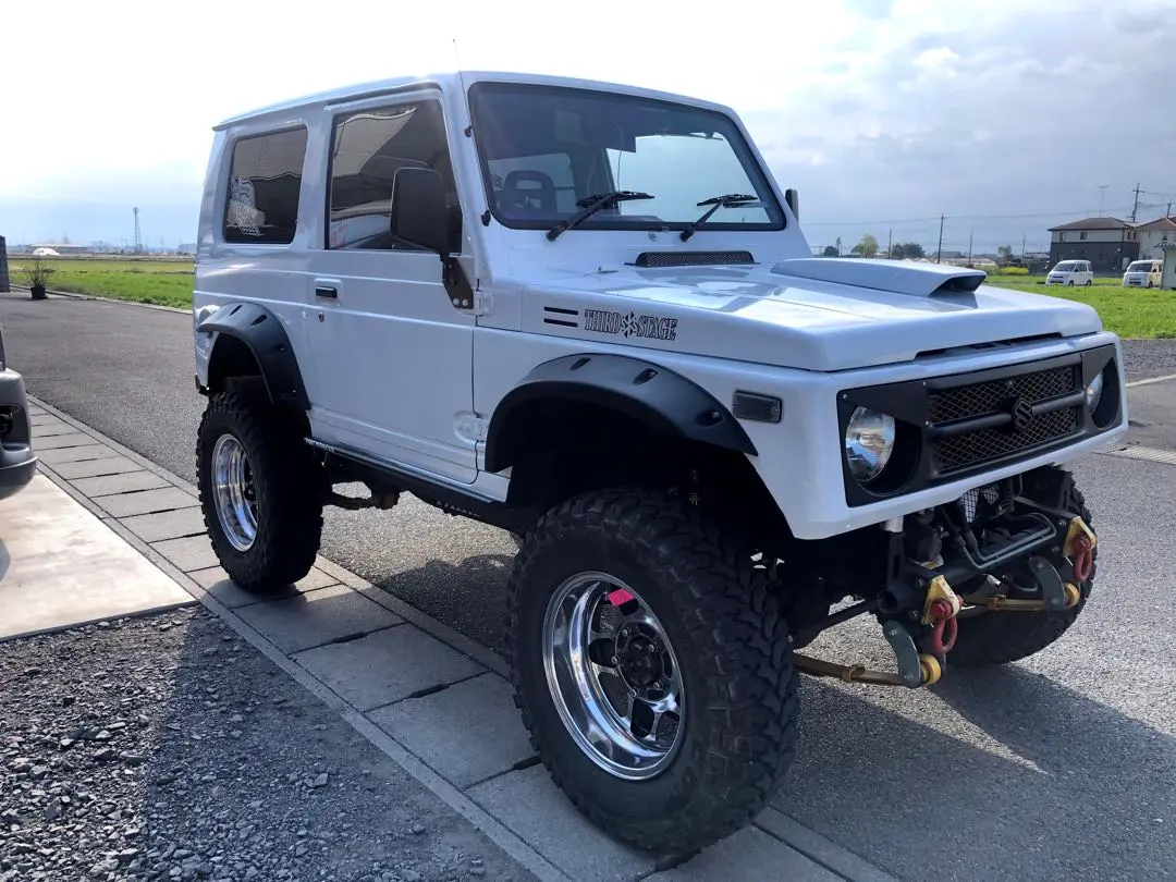 カスタム多数 スズキ ジムニー JB23 後期 デフロック ダウンギア