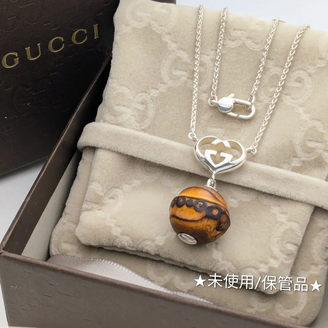 2026年最新】グッチ バンブーシルバーネックレス シルバーの人気