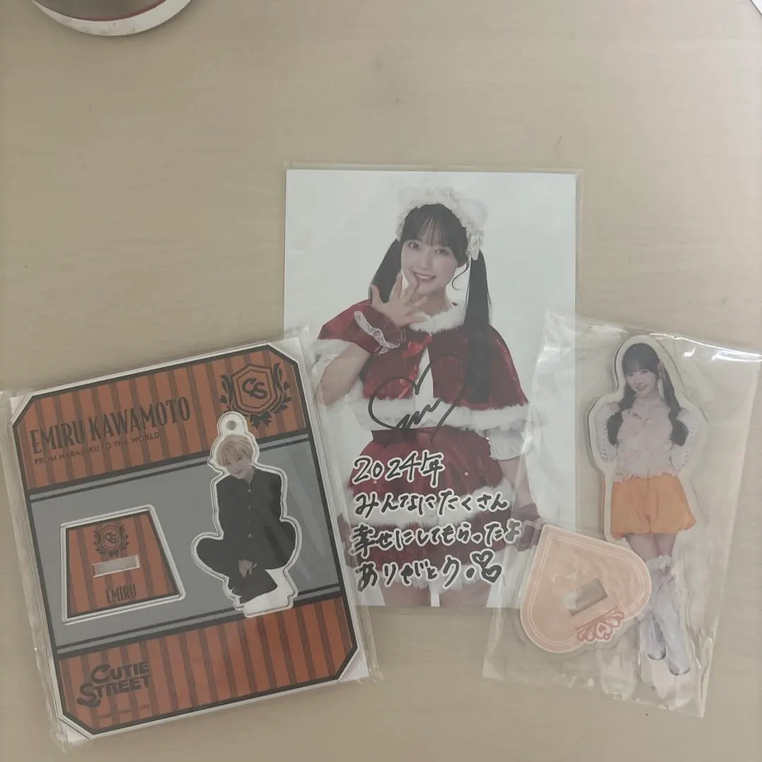 2026年最新】川本笑瑠 アクスタ 直筆サイン入りの人気アイテム - メルカリ