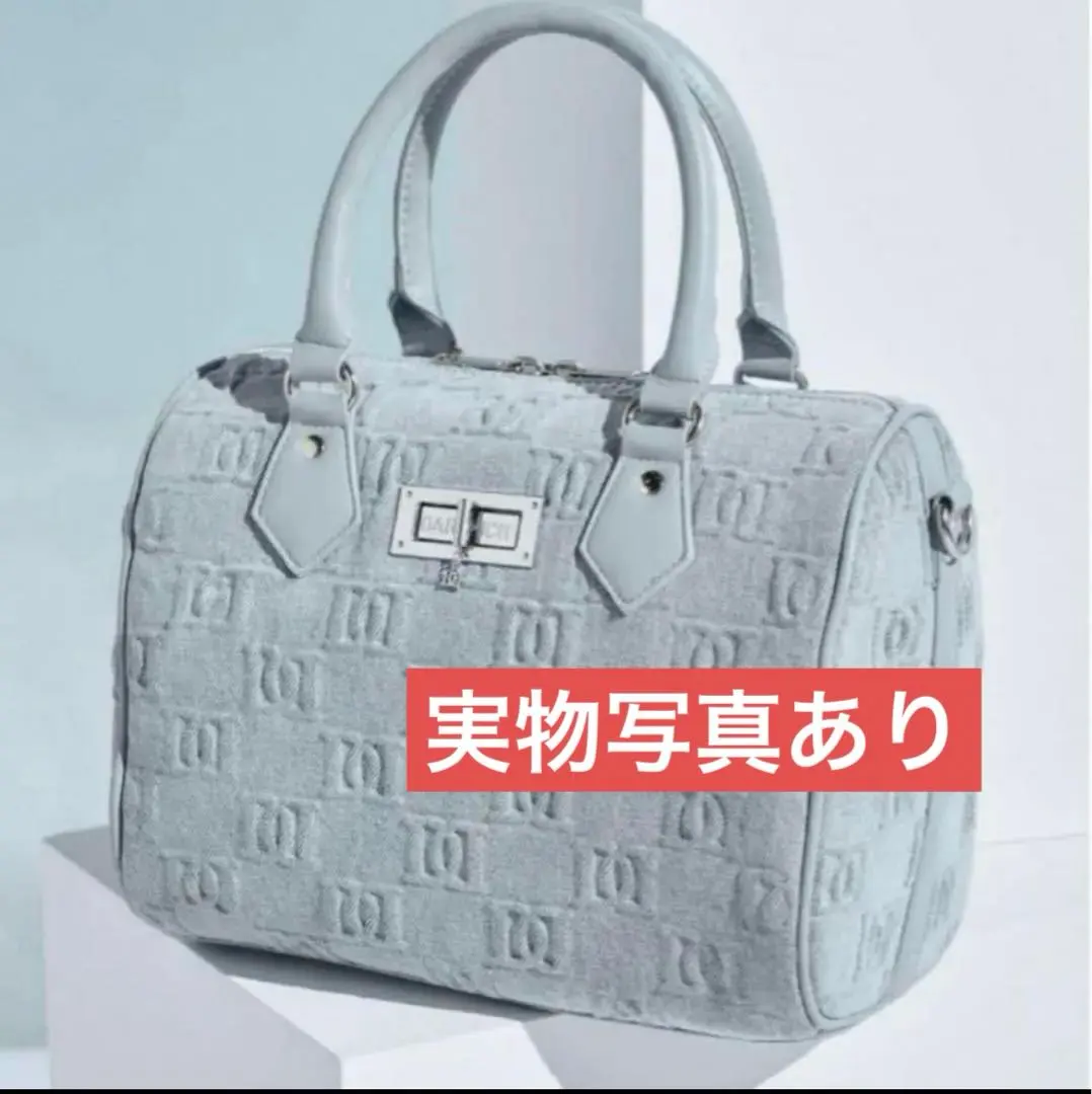 2026年最新】ダーリッチ ノベルティ エンボスロゴデニムボストンバッグ