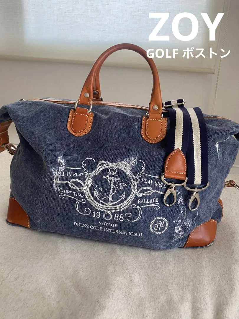 ZOY ゾーイ 2WAY ボストンバッグ 総柄 ピンク系