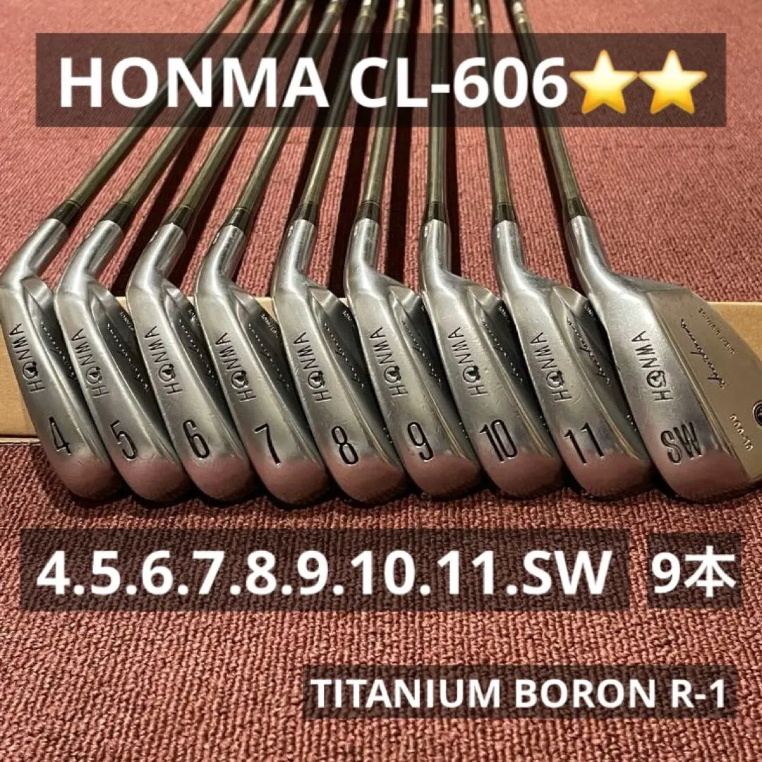 2026年最新】honma cl-606の人気アイテム - メルカリ