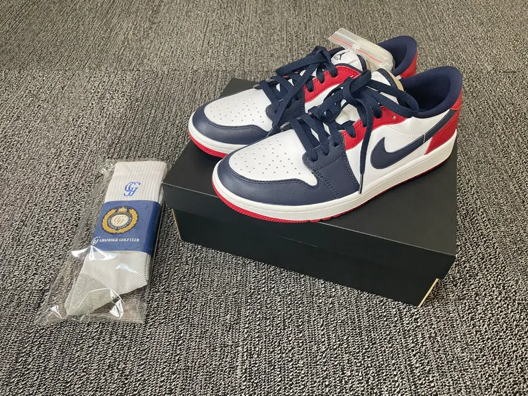 2026年最新】air jordan 1 low golf navyの人気アイテム - メルカリ
