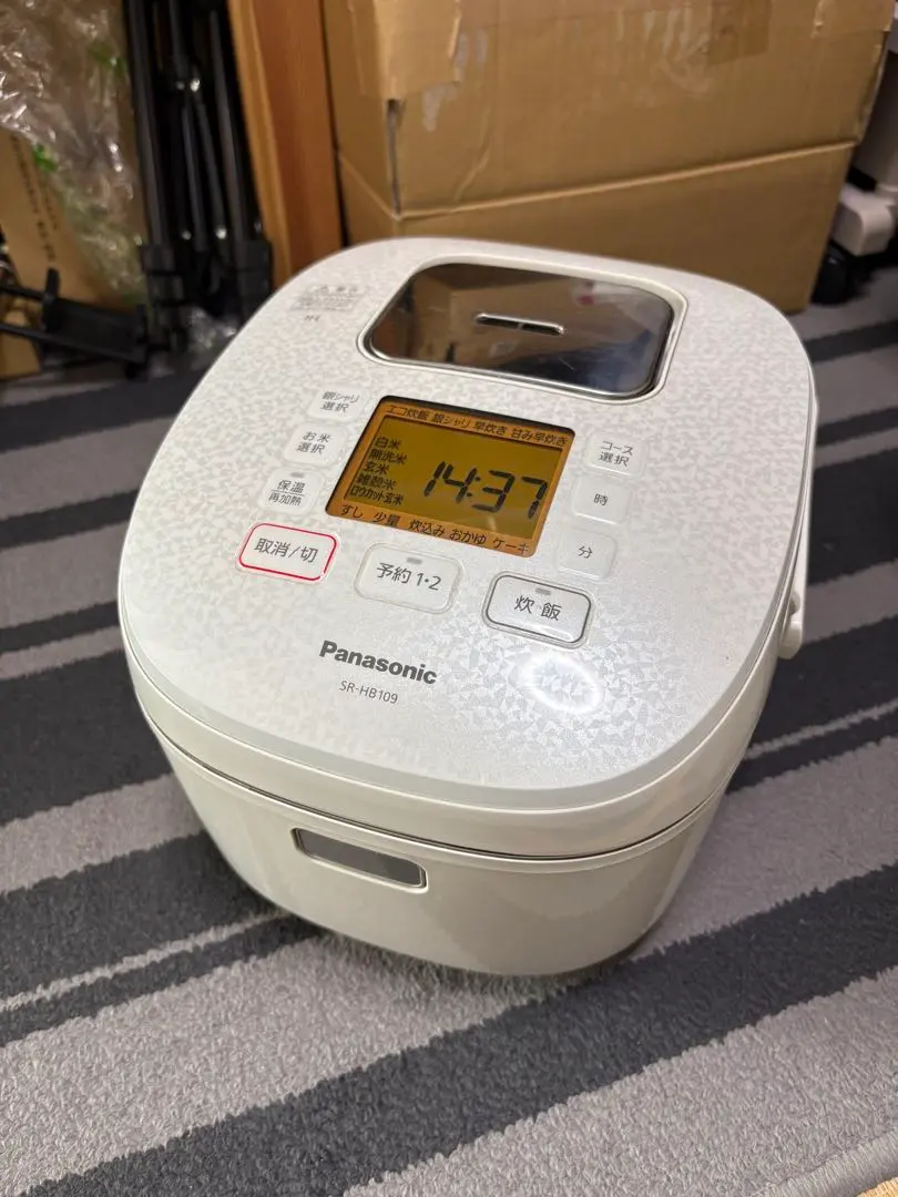 2026年最新】panasonic炊飯器 sr-hb106の人気アイテム - メルカリ