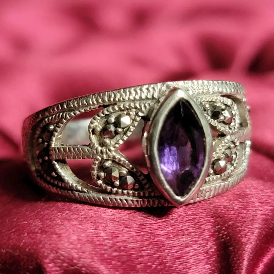 2026年最新】アメジストリング K18 アンティーク アメジスト 指輪の