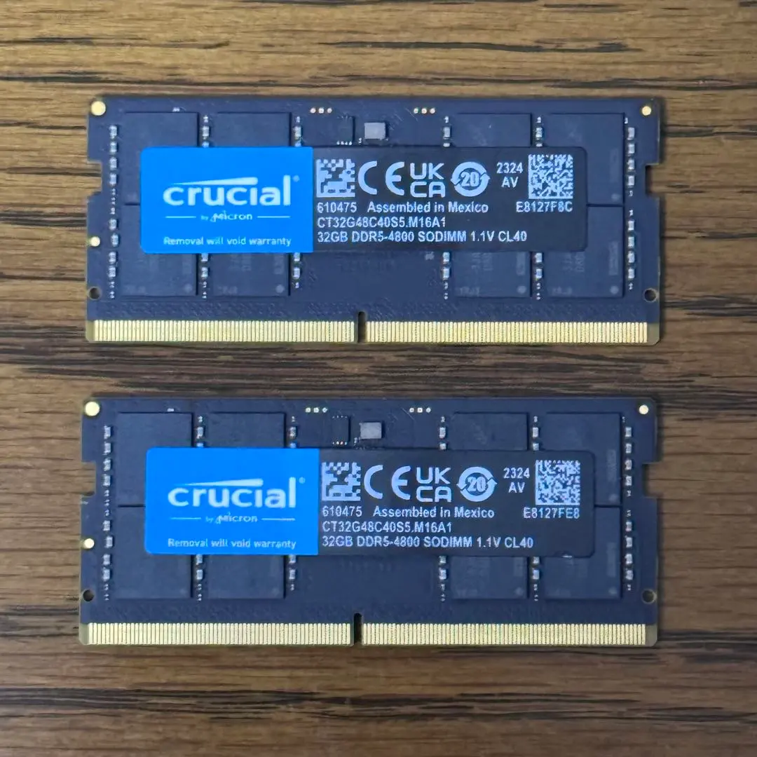 2026年最新】Crucial DDR5 4800MHz 32GB×2の人気アイテム - メルカリ