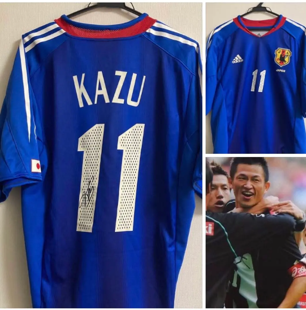 2026年最新】三浦知良サイン入りユニフォームの人気アイテム - メルカリ