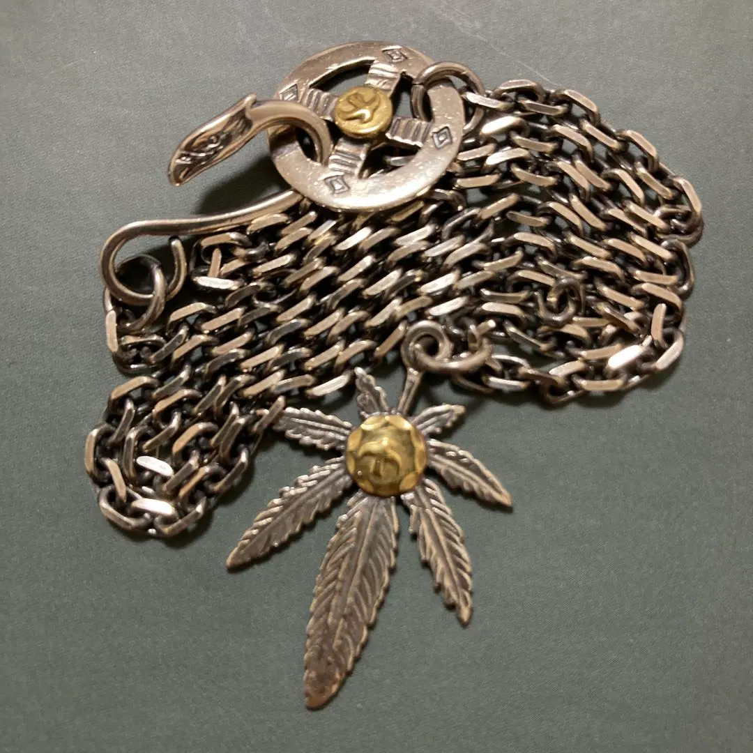 2026年最新】ゴローズ goro's 金メタル付きチェーン イーグルフックの