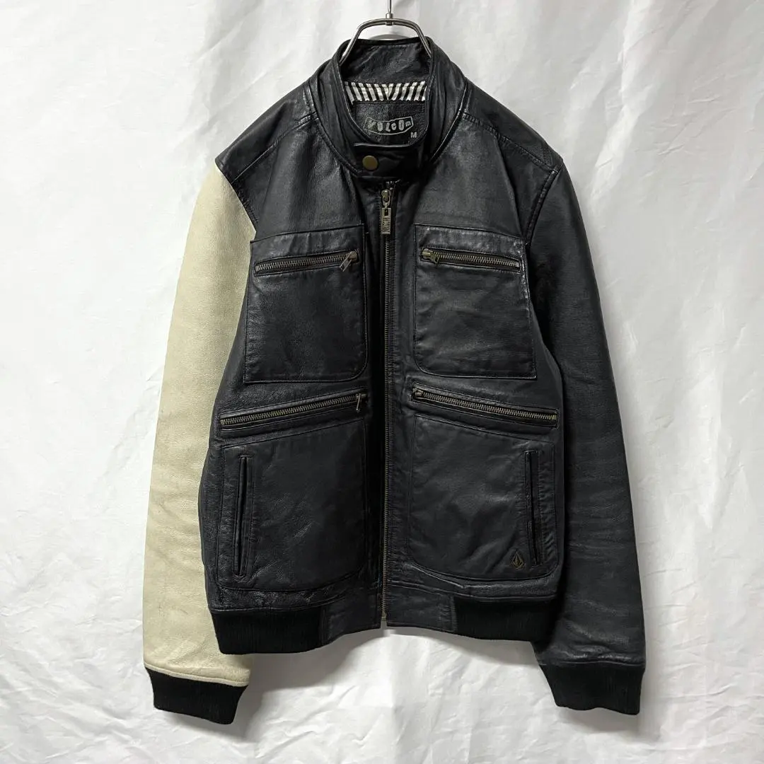 2026年最新】VOLCOM レザージャケット・ライダースの人気アイテム