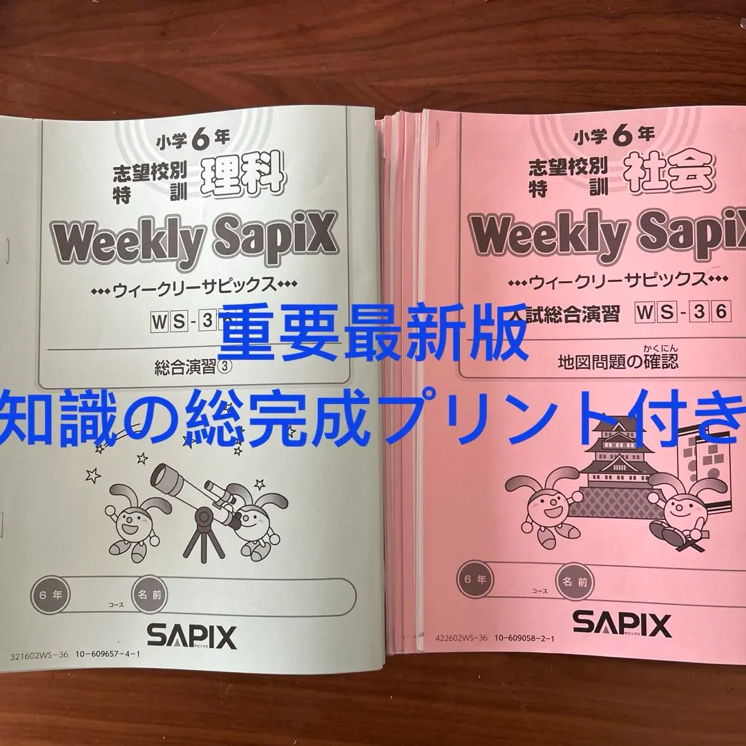 2026年最新】サピックス 社会 知識の総完成の人気アイテム - メルカリ