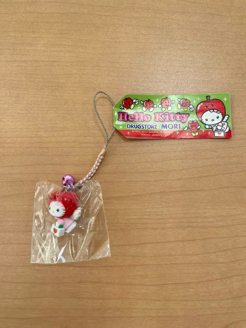 ハローキティ 根付け DRUG STORE MORI ドラッグストア モリ