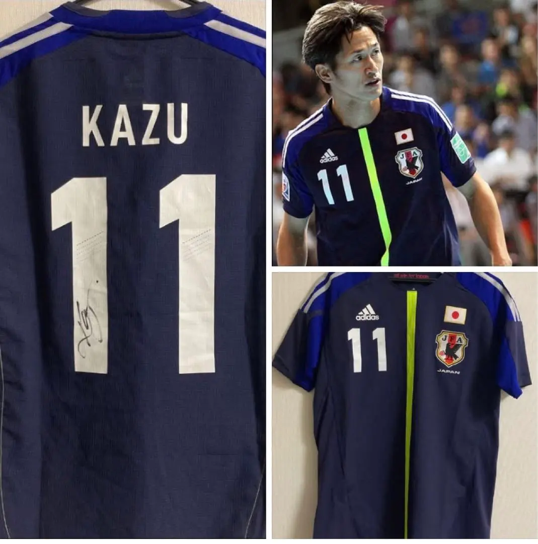 2026年最新】三浦知良サイン入りユニフォームの人気アイテム - メルカリ